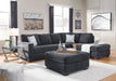 Altari Sleeper Sectional with Chaise - CasaBella Furniture (San Antonio, TX)