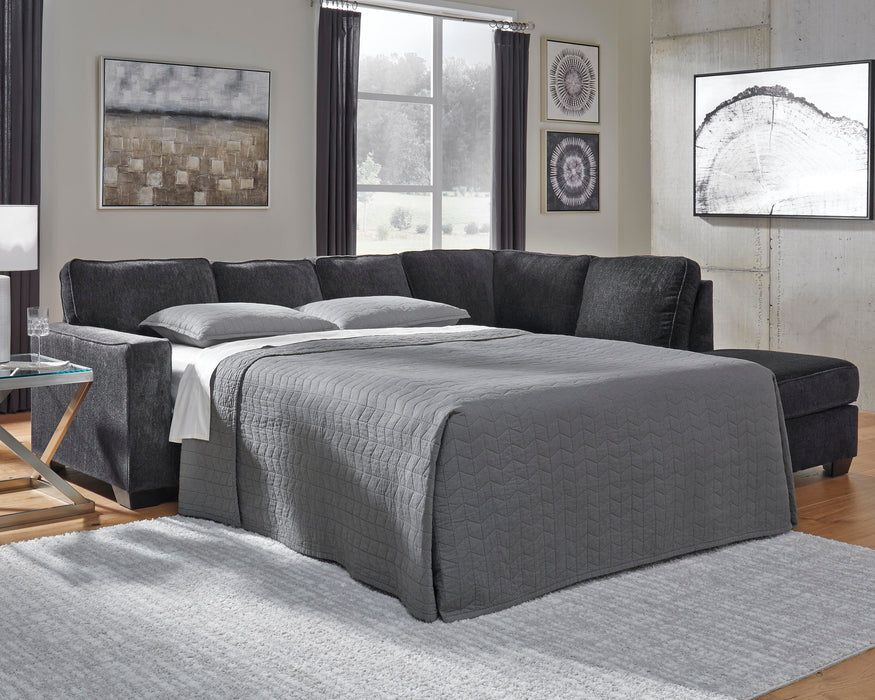 Altari Sleeper Sectional with Chaise - CasaBella Furniture (San Antonio, TX)