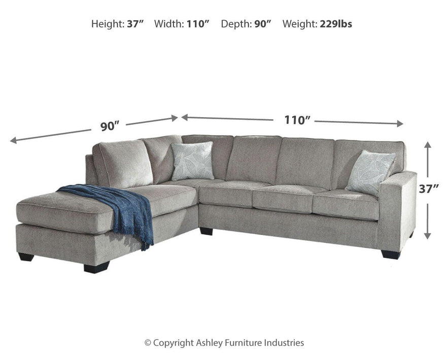 Altari Sectional with Chaise - CasaBella Furniture (San Antonio, TX)