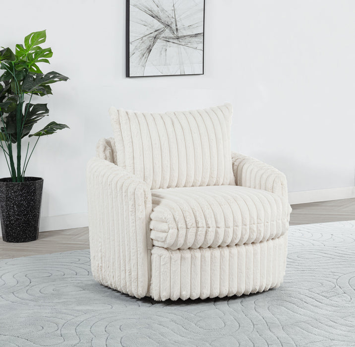 Sarco Swivel Accent Chair - CasaBella Furniture (San Antonio, TX)