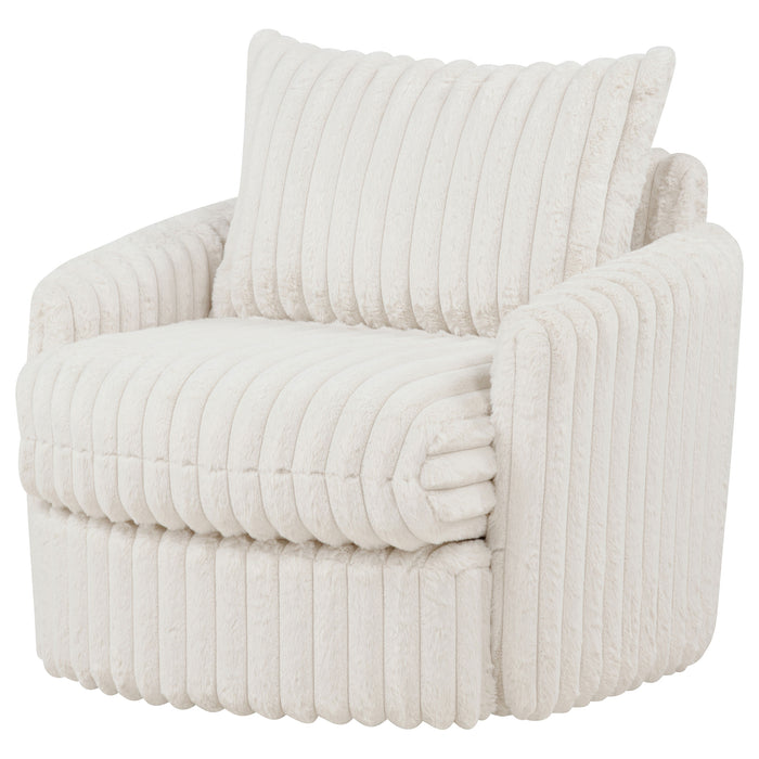 Sarco Swivel Accent Chair - CasaBella Furniture (San Antonio, TX)