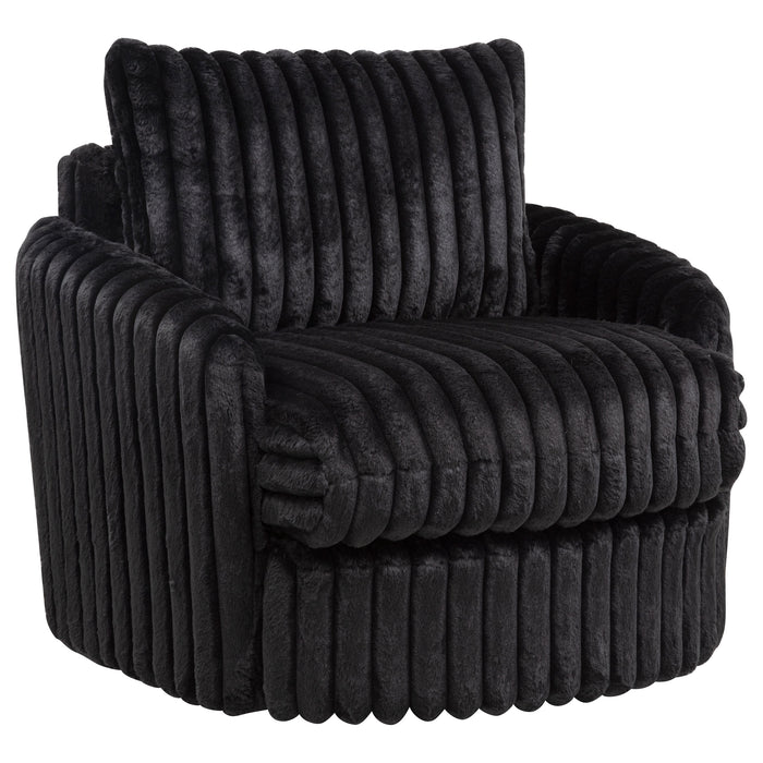 Sarco Swivel Accent Chair - CasaBella Furniture (San Antonio, TX)
