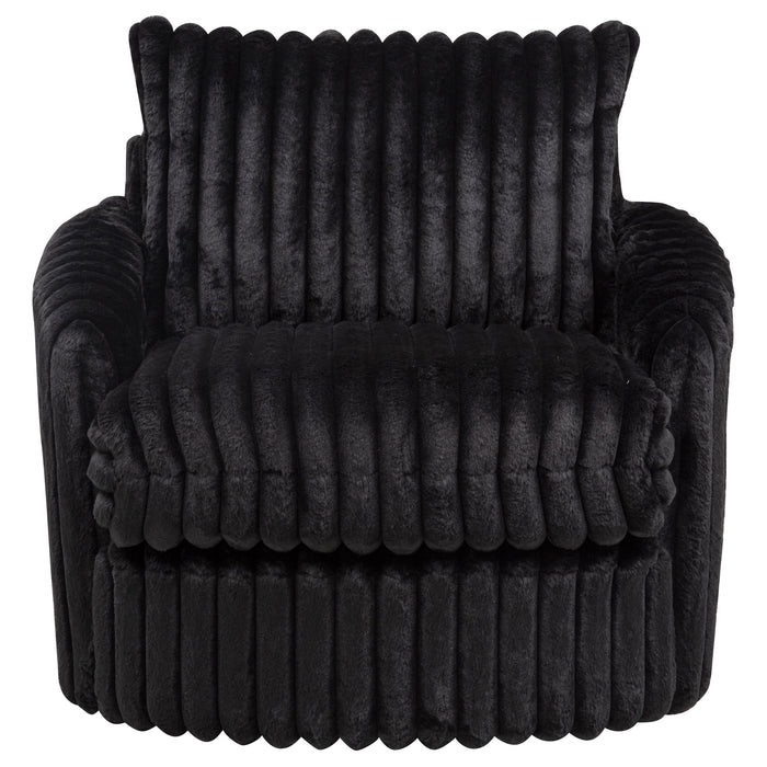 Sarco Swivel Accent Chair - CasaBella Furniture (San Antonio, TX)