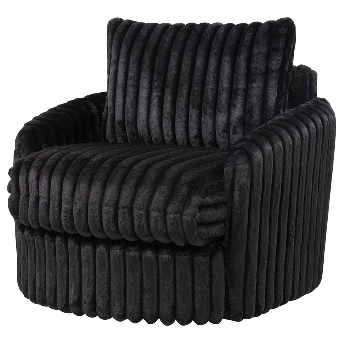 Sarco Swivel Accent Chair - CasaBella Furniture (San Antonio, TX)