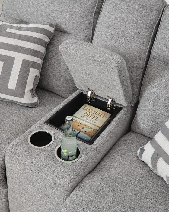 Biscoe Power Reclining Loveseat - CasaBella Furniture (San Antonio, TX)