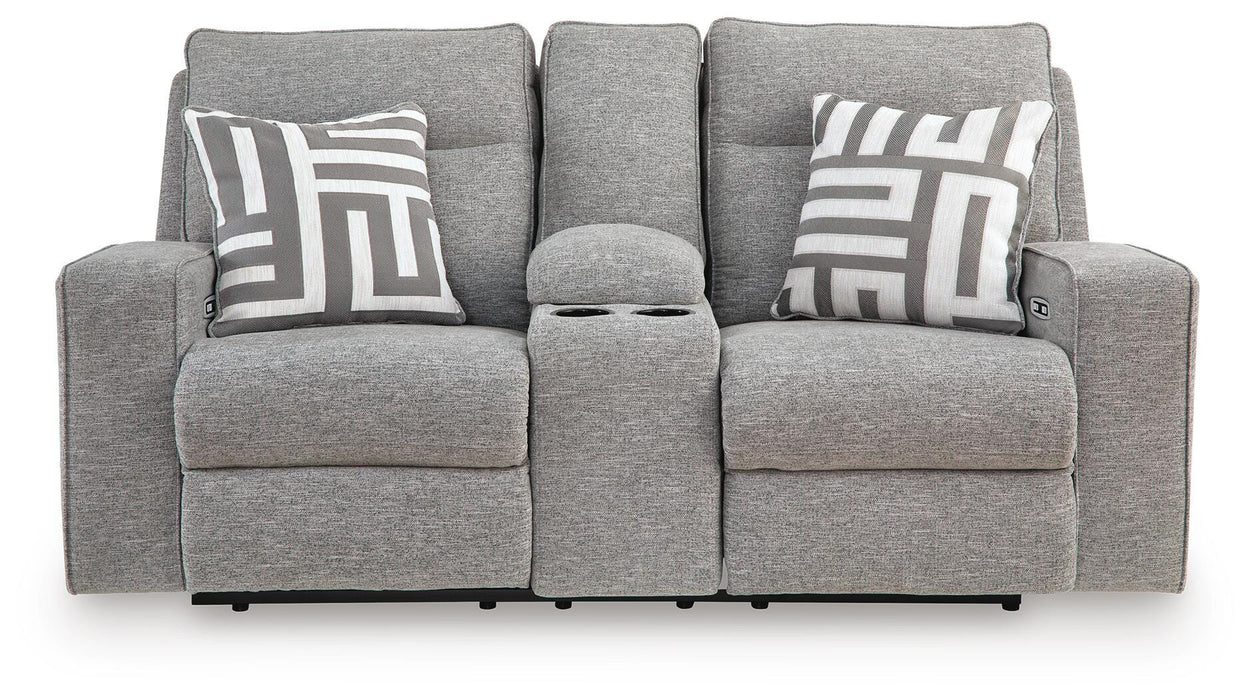 Biscoe Power Reclining Loveseat - CasaBella Furniture (San Antonio, TX)