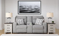 Biscoe Power Reclining Loveseat - CasaBella Furniture (San Antonio, TX)