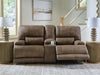 Beckley Place Power Reclining Loveseat with Console - CasaBella Furniture (San Antonio, TX)