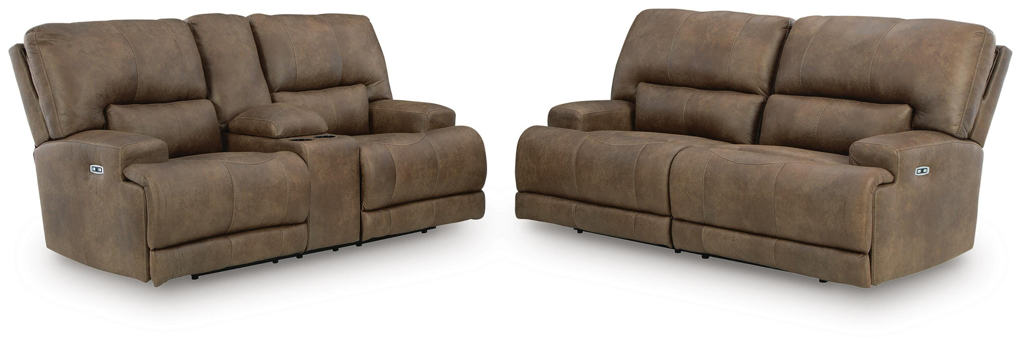 Beckley Place Reclining Living Room Set - CasaBella Furniture (San Antonio, TX)