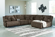 Top Tier Reclining Sectional with Chaise - CasaBella Furniture (San Antonio, TX)