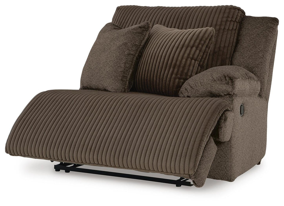 Top Tier Reclining Sectional with Chaise - CasaBella Furniture (San Antonio, TX)