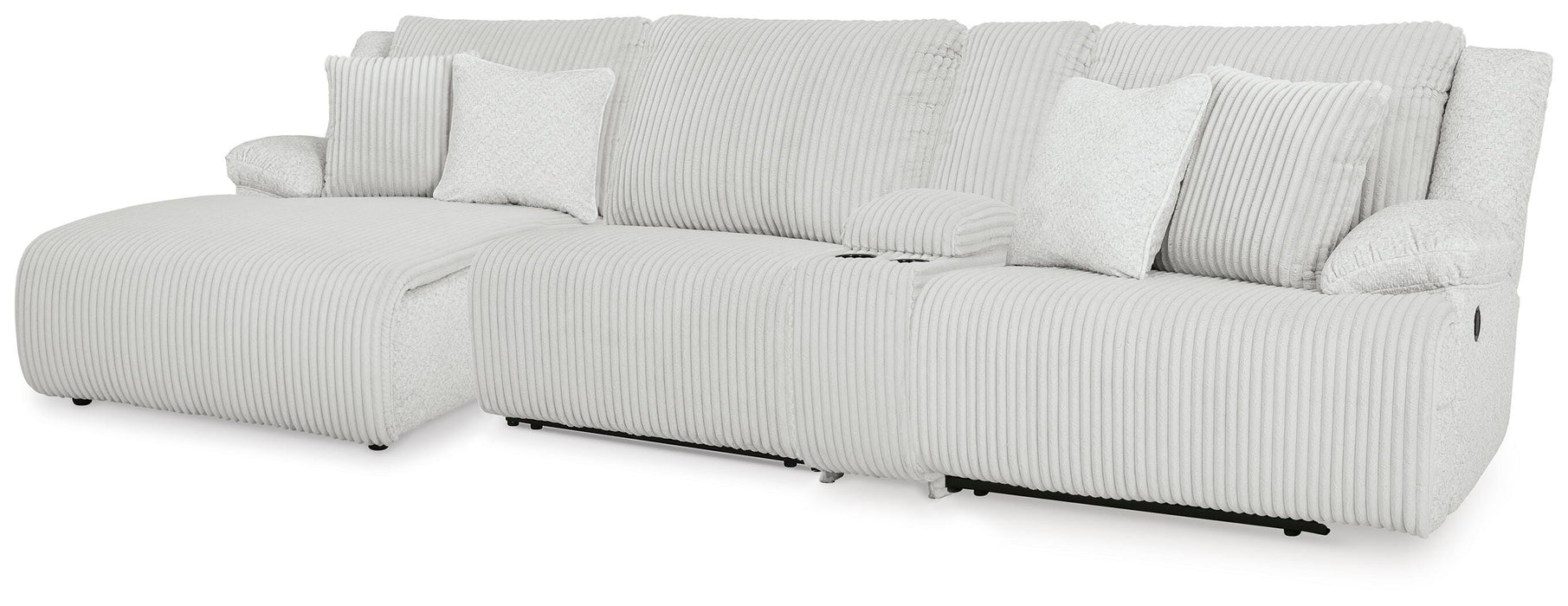 Top Tier Reclining Sectional with Chaise - CasaBella Furniture (San Antonio, TX)