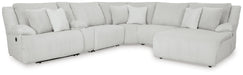 Top Tier Reclining Sectional with Chaise - CasaBella Furniture (San Antonio, TX)