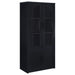 Riva Tall Display Cabinet with LED Lighting - CasaBella Furniture (San Antonio, TX)