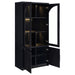 Riva Tall Display Cabinet with LED Lighting - CasaBella Furniture (San Antonio, TX)