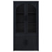 Riva Tall Display Cabinet with LED Lighting - CasaBella Furniture (San Antonio, TX)