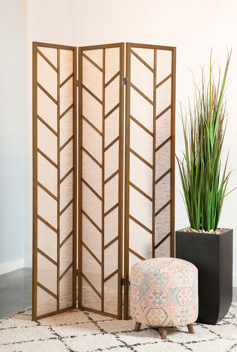 Mila Three-Panel Room Divider - CasaBella Furniture (San Antonio, TX)
