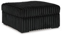 Midnight-Madness Oversized Accent Ottoman - CasaBella Furniture (San Antonio, TX)