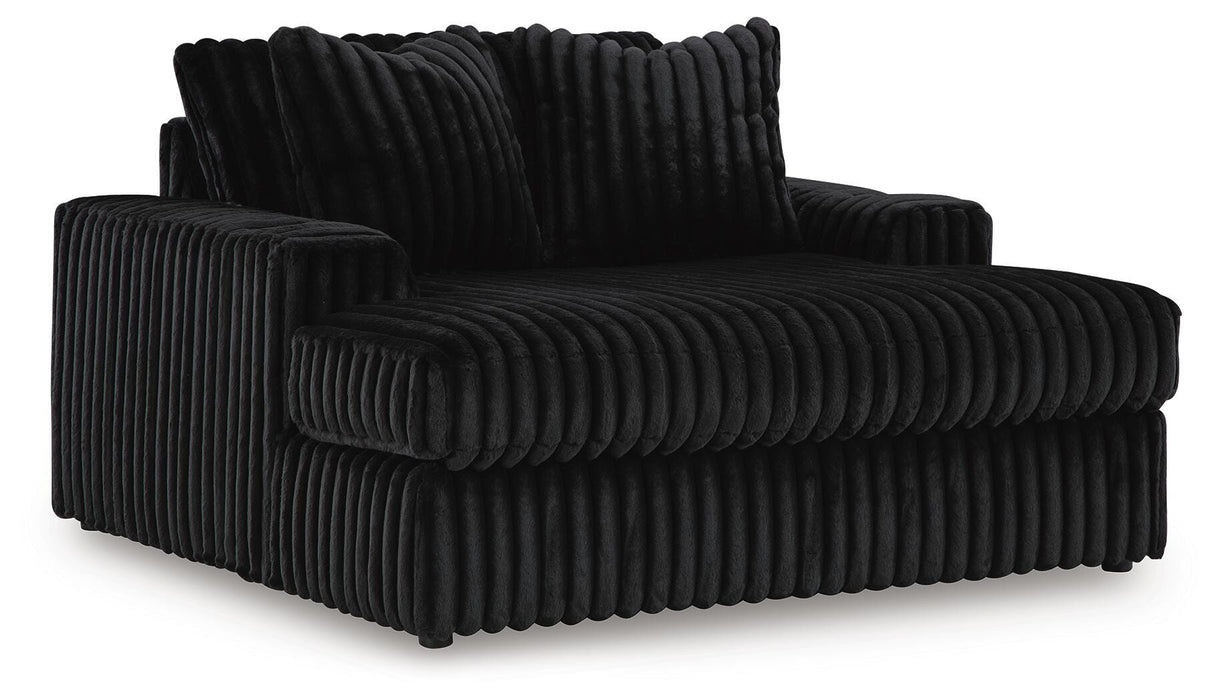 Midnight-Madness Oversized Chaise - CasaBella Furniture (San Antonio, TX)