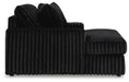 Midnight-Madness Oversized Chaise - CasaBella Furniture (San Antonio, TX)