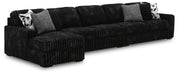 Midnight-Madness Sectional with Chaise - CasaBella Furniture (San Antonio, TX)