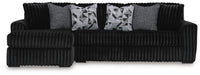 Midnight-Madness Sectional Sofa with Chaise - CasaBella Furniture (San Antonio, TX)