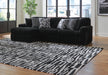 Midnight-Madness Sectional Sofa with Chaise - CasaBella Furniture (San Antonio, TX)