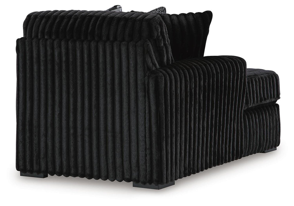 Midnight-Madness Super Chaise - CasaBella Furniture (San Antonio, TX)