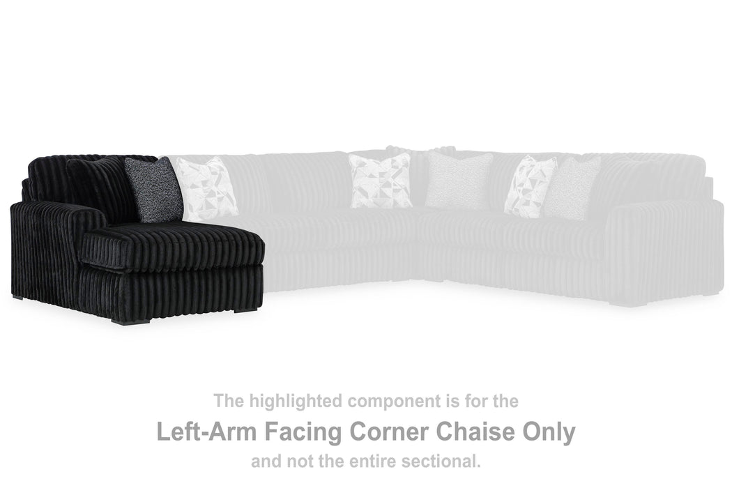 Midnight-Madness Super Chaise - CasaBella Furniture (San Antonio, TX)