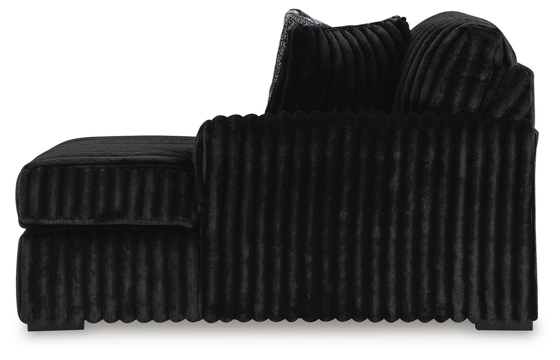 Midnight-Madness Super Chaise - CasaBella Furniture (San Antonio, TX)