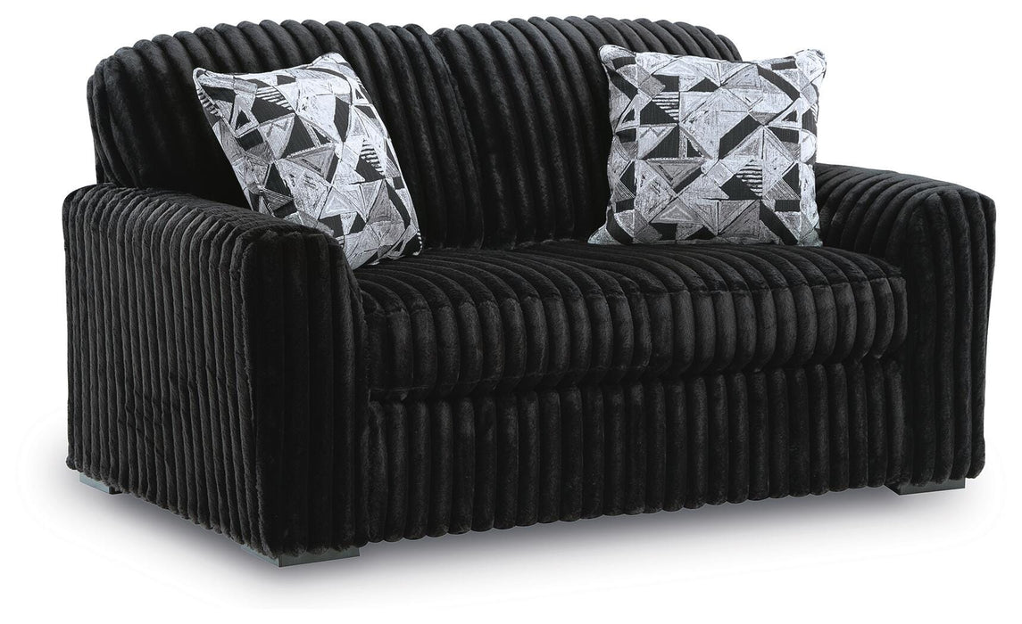 Midnight-Madness Loveseat - CasaBella Furniture (San Antonio, TX)