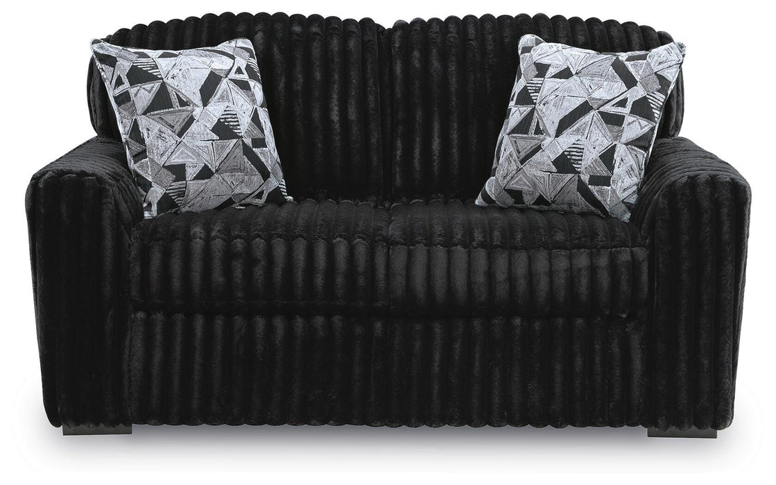Midnight-Madness Loveseat - CasaBella Furniture (San Antonio, TX)