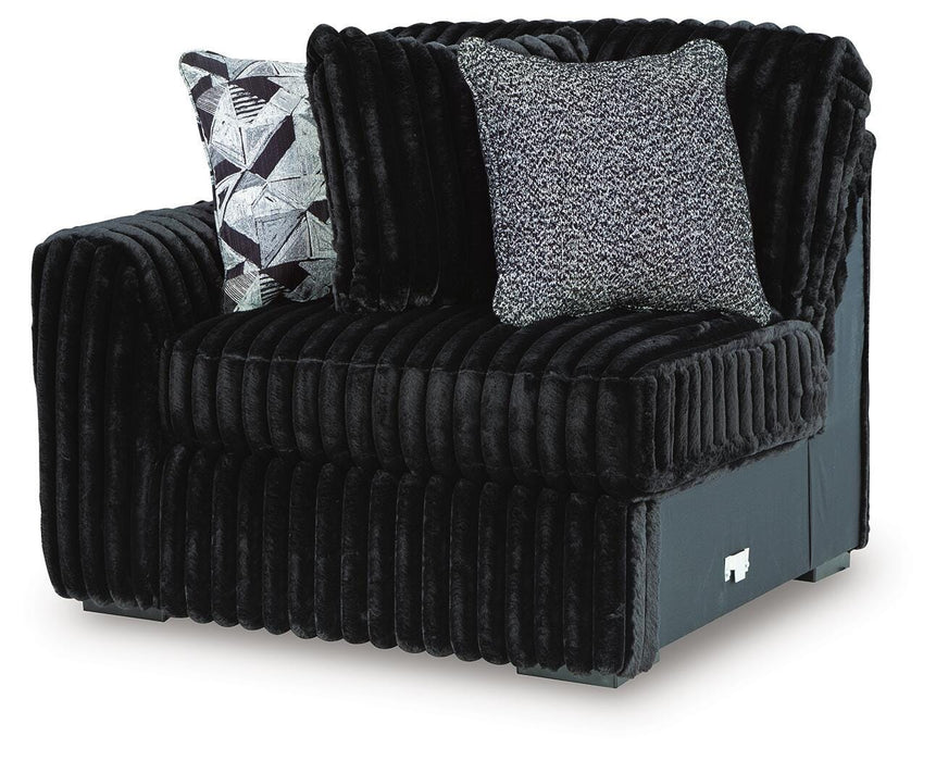 Midnight-Madness Sectional Sofa - CasaBella Furniture (San Antonio, TX)
