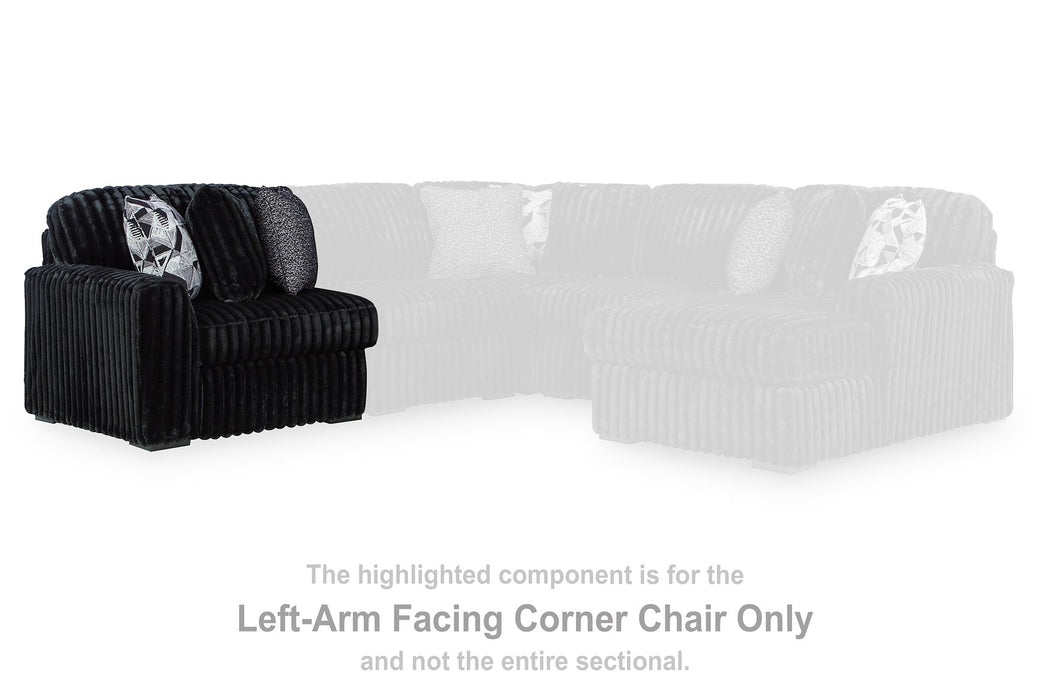 Midnight-Madness Sectional Sofa - CasaBella Furniture (San Antonio, TX)