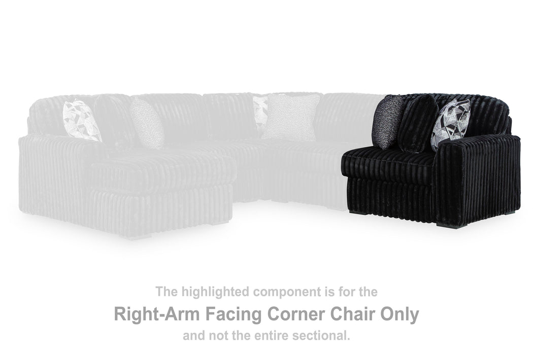 Midnight-Madness Sectional Sofa - CasaBella Furniture (San Antonio, TX)