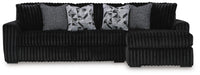 Midnight-Madness Sectional Sofa with Chaise - CasaBella Furniture (San Antonio, TX)
