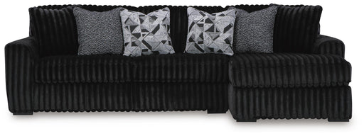 Midnight-Madness Sectional Sofa with Chaise - CasaBella Furniture (San Antonio, TX)