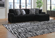 Midnight-Madness Sectional Sofa with Chaise - CasaBella Furniture (San Antonio, TX)