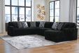Midnight-Madness Sectional with Chaise - CasaBella Furniture (San Antonio, TX)