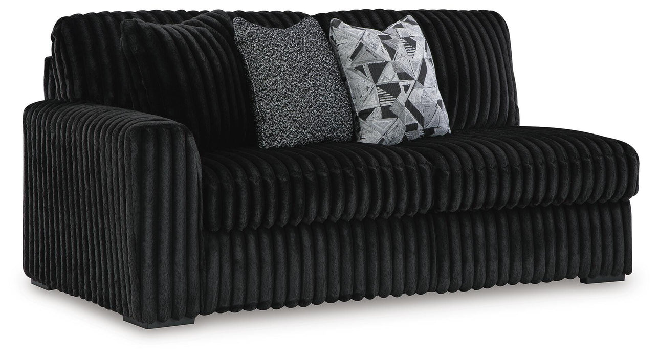 Midnight-Madness Sectional Sofa with Chaise - CasaBella Furniture (San Antonio, TX)