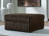 Midnight-Madness Oversized Accent Ottoman - CasaBella Furniture (San Antonio, TX)