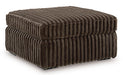 Midnight-Madness Oversized Accent Ottoman - CasaBella Furniture (San Antonio, TX)