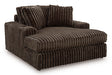 Midnight-Madness Oversized Chaise - CasaBella Furniture (San Antonio, TX)