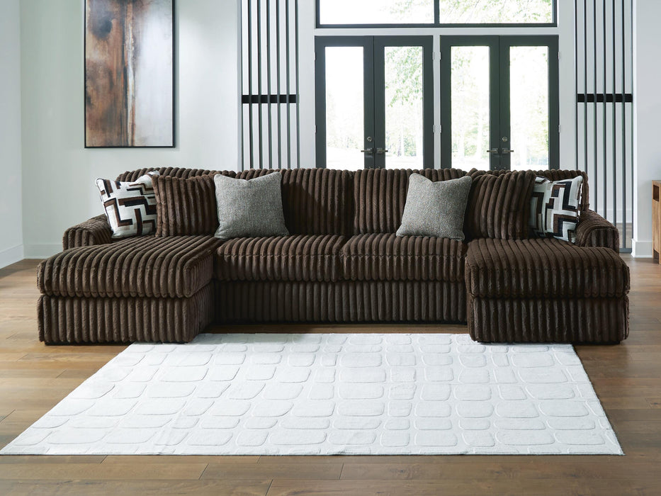 Midnight-Madness Sectional with Chaise - CasaBella Furniture (San Antonio, TX)