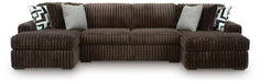 Midnight-Madness Sectional with Chaise - CasaBella Furniture (San Antonio, TX)