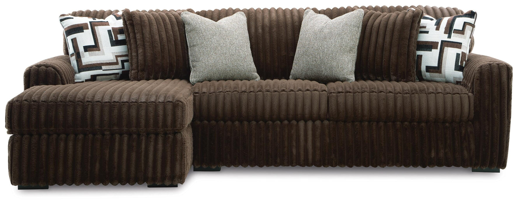 Midnight-Madness Sectional Sofa with Chaise - CasaBella Furniture (San Antonio, TX)
