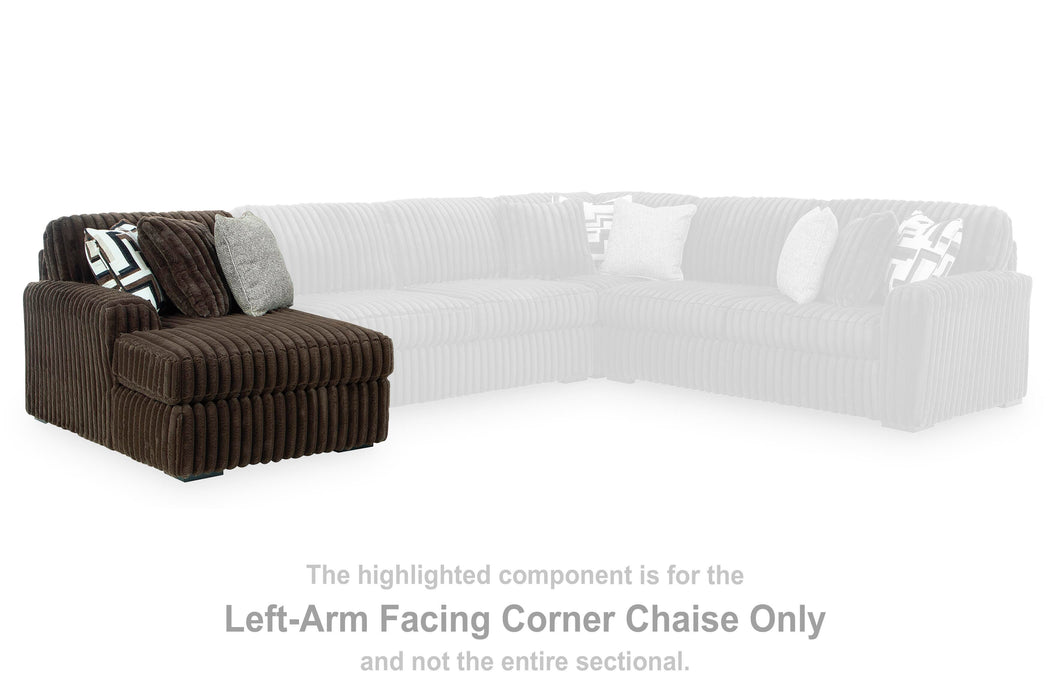 Midnight-Madness Sectional with Chaise - CasaBella Furniture (San Antonio, TX)