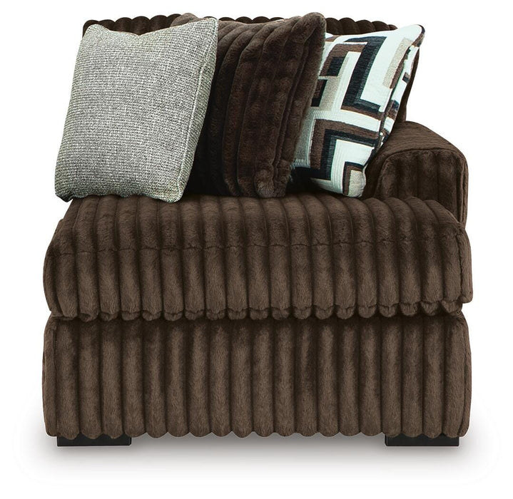 Midnight-Madness Sectional with Chaise - CasaBella Furniture (San Antonio, TX)