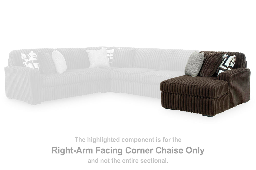Midnight-Madness Sectional with Chaise - CasaBella Furniture (San Antonio, TX)
