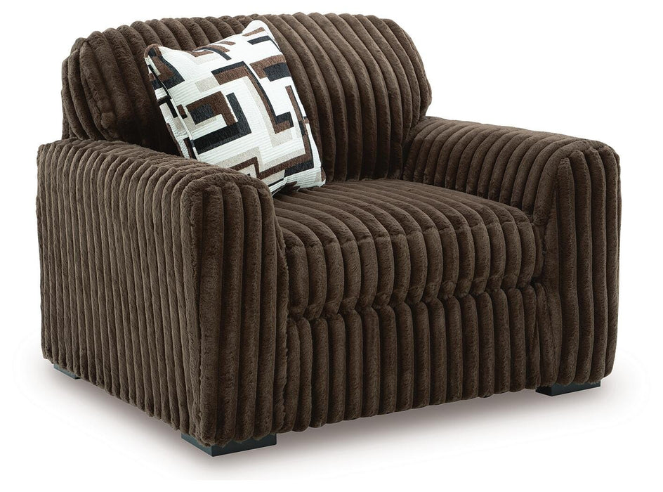 Midnight-Madness Oversized Chair - CasaBella Furniture (San Antonio, TX)